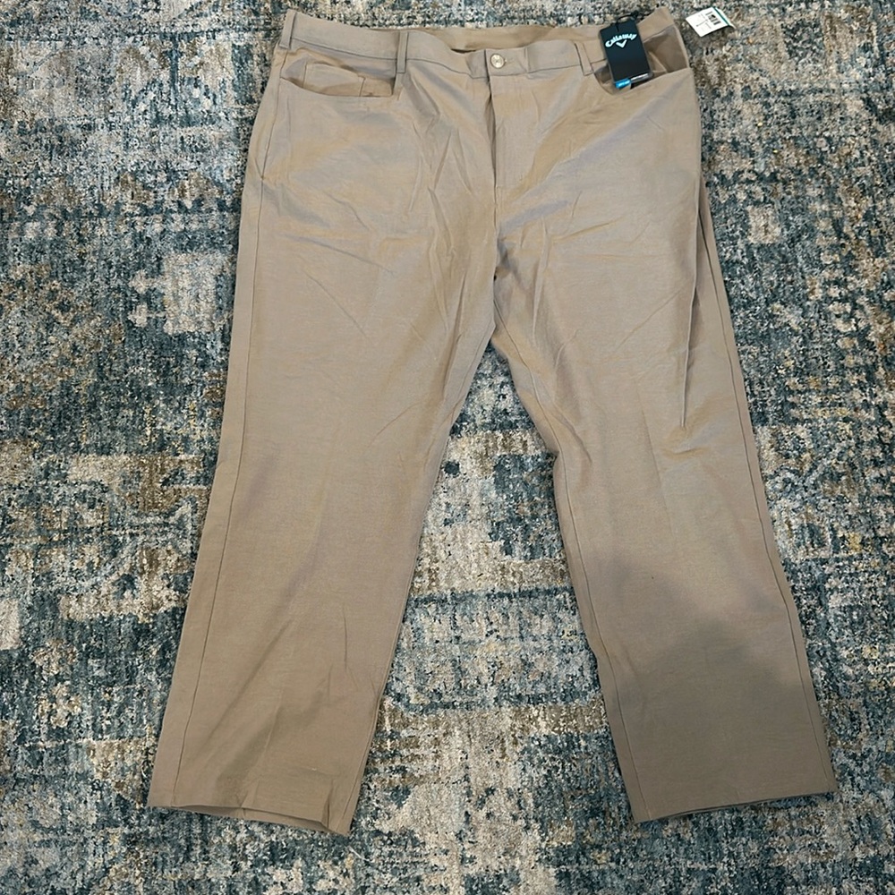NWT - Big and Tall Callaway Golf Pants Size: 46 X 30